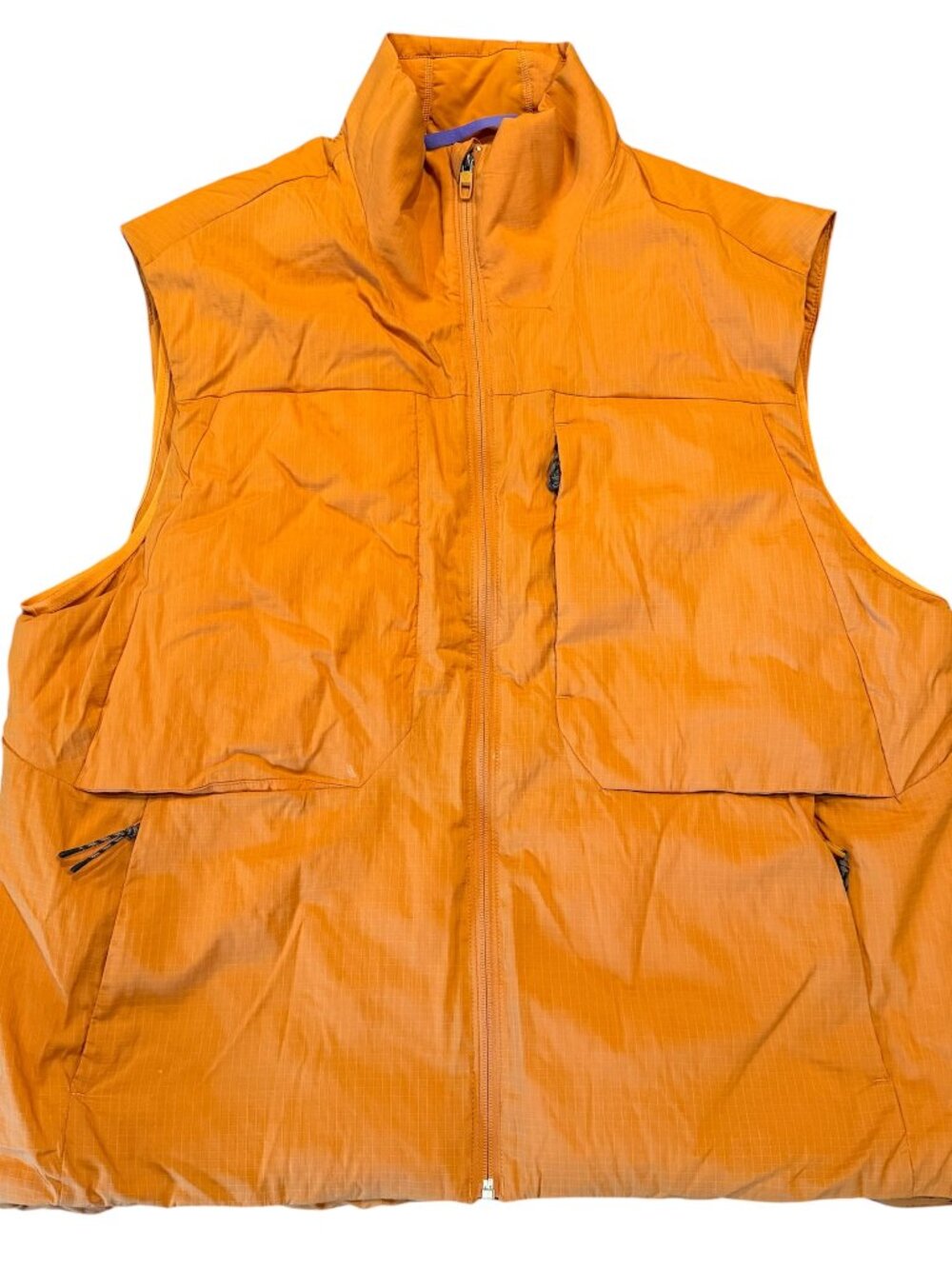 Lululemon Men's Insulated Hiking Vest Autumn Orange